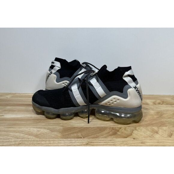 Nike Air Vapormax Flyknit Utility Black Cool Grey White AH6834-003 Men Size 11.5 - Picture 5 of 9